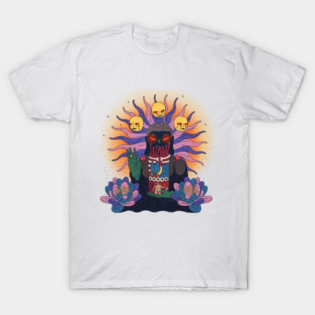 Buddha T-Shirt by Axstonee